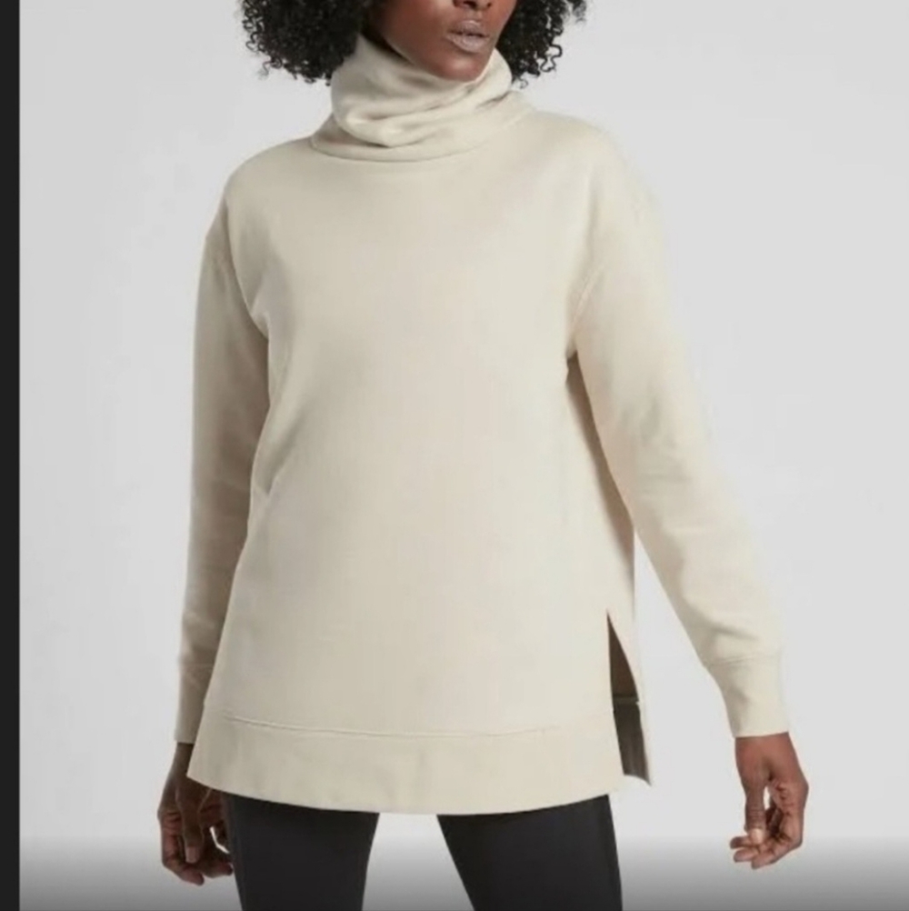 Athleta 24/7 Funnel Neck Sweatshirt